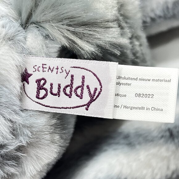 Scentsy Bubby 15" Zoey The Zebra Super Soft Plush Retired Scent Pack Included - Picture 7 of 8